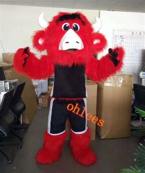 ohlees sports Benny The Bull Mascot Costume for Halloween christmas ...