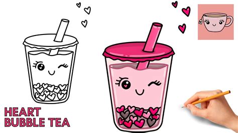 Boba Tea Grawings - Cute Milk Tea Drawing 432x768 Download Hd Wallpaper ...