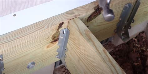 How To Build a Deck: Floor Joists and Joist Hangers