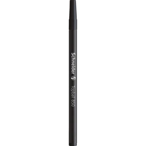 Schneider Topball 850 Roller Pen Refill (Black,2's Pack)