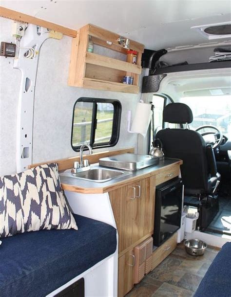 Camper Van Conversion Kitchen Options, Ideas, & Accessories