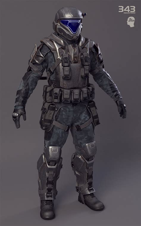 ArtStation - Halo 2: Anniversary ODST soldier., Sergey Samuilov