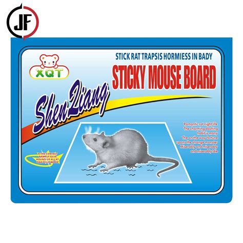 JF Mouse Glue Trap Rat Glue Traps Sticky Adhesive Glue Mouse Trap ...