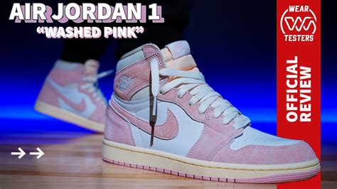 Air Jordan 1 High OG Washed Pink - YouTube