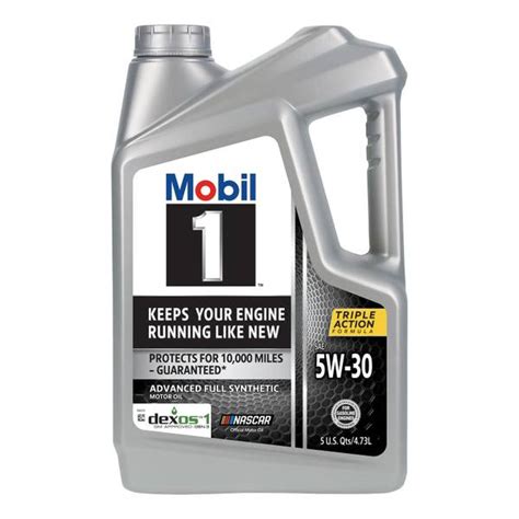 Mobil 1 5 Qt 5W-30 Synthetic Motor Oil - 124317 | Blain's Farm & Fleet