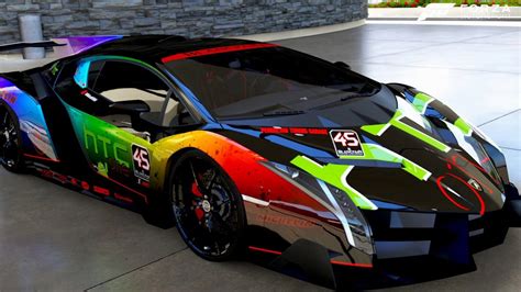 Lamborghini Veneno Rainbow