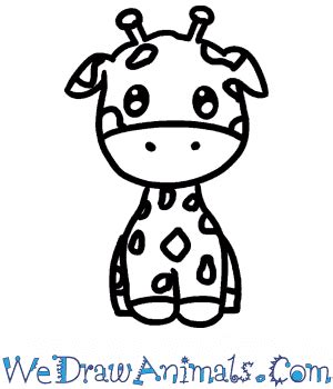 How to Draw a Baby Giraffe