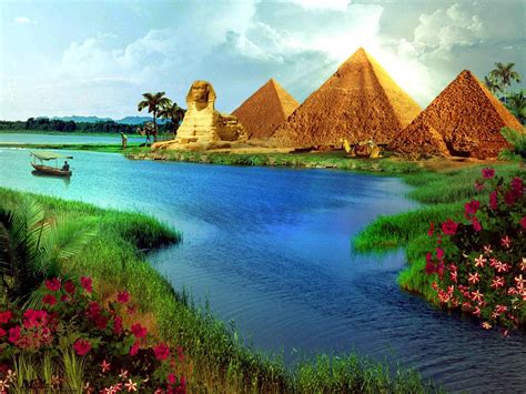 Nile River Beautiful Egypt - 1600x1200 Wallpaper - teahub.io