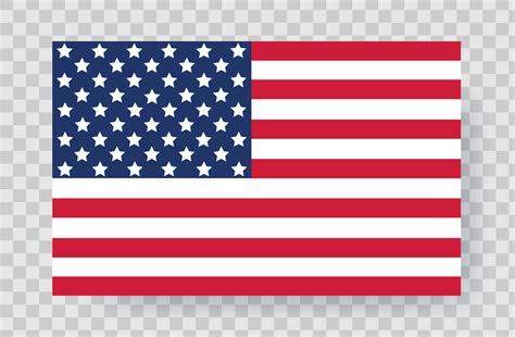 American Flag Transparent Background