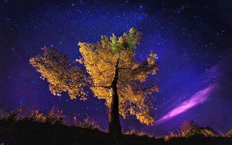 Autumn Night Sky Wallpapers - Wallpaper Cave