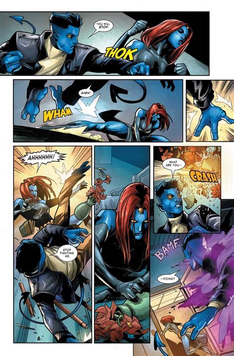 Who Wins in a Fight, Nightcrawler or Mystique? Amazing Nightcrawler #3 ...