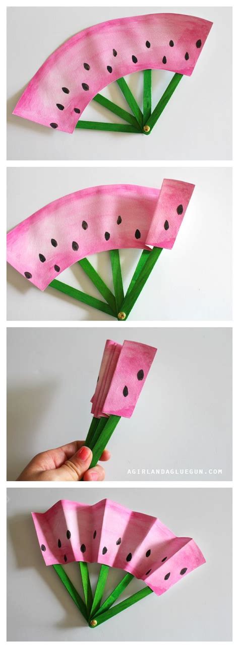 DIY and Crafts: Create a fun DIY Fruit Fan with this adorable kids ...