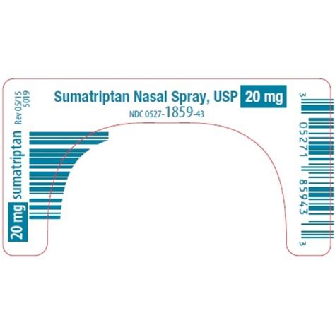 SUMATRIPTAN 20MG NASAL SPRAY - RX Products