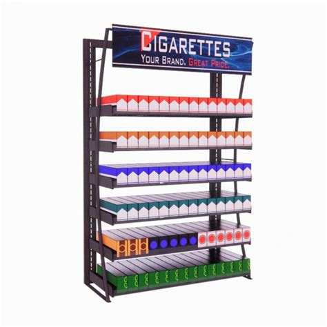 3ft LP Metal Frame Cigarette Fixture, 84 Facings , Shop Template ...