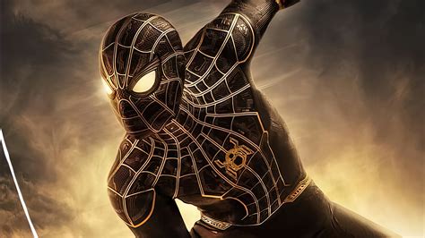 Spider-Man No Way Home Black 4K #5481e Wallpaper PC Desktop