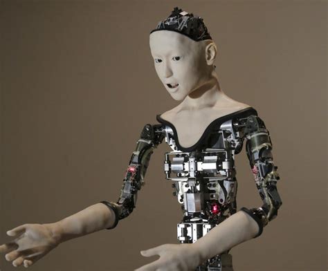 This creepy robot is powered by a neural network - CBS News