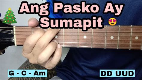 Ang Pasko Ay Sumapit - EASY GUITAR TUTORIAL Chords - Chordify