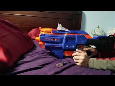 Infinus Mod with Chrono Barrel (finally finished) : r/Nerf