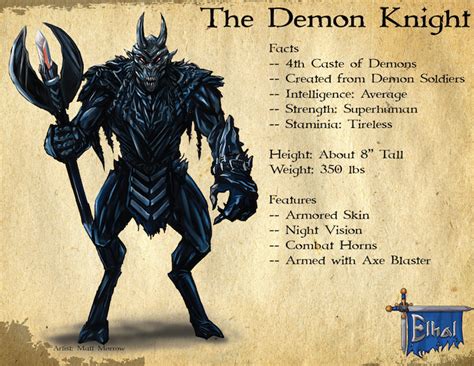 The Demon Knight – Encoded Designs