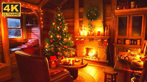 CHRISTMAS FIREPLACE - CHRISTMAS AMBIENCE 10 HOURS 4K Ultra HD 2160p #1 ...