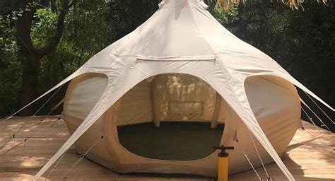 This New Inflatable Yurt Is the Perfect Quick-Pitch Family Tent | Best ...