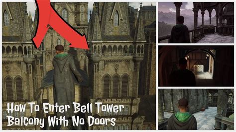 Hogwarts Legacy How To Enter Bell Tower Balcony With No Doors ...