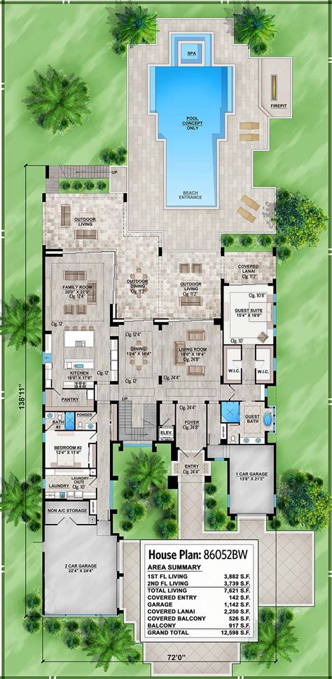 Marvelous Contemporary House Plan with Options - 86052BW ...