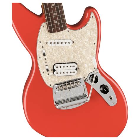 Fender Kurt Cobain Jag-Stang, Fiesta Red at Gear4music