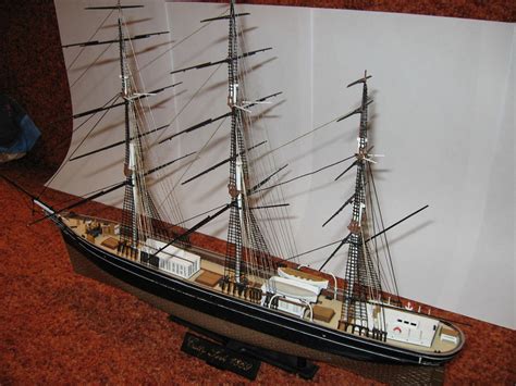 Cutty Sark ship model from Zvezda Kit 9009 | Model Kits: cars, ships ...