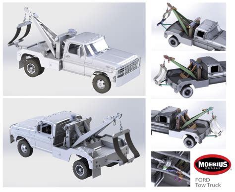 Moebius Wrecker Truck Announcement - Truck Kit News & Reviews - Model ...