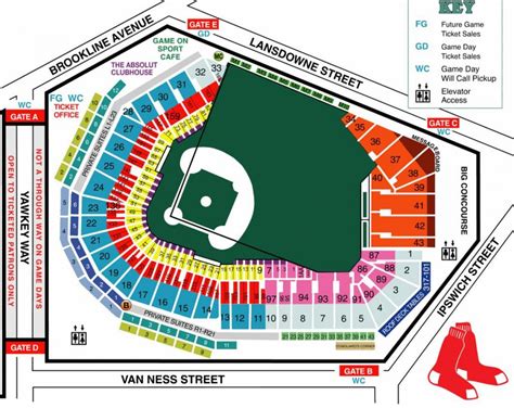 Fenway Park Seating Chart Foo Fighters | Brokeasshome.com