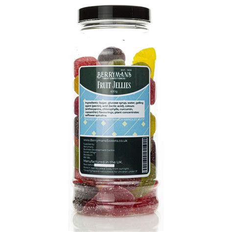 Fruit Jellies | Voted the UK's #1 Favourite Sweet Shop – Berrymans Sweets