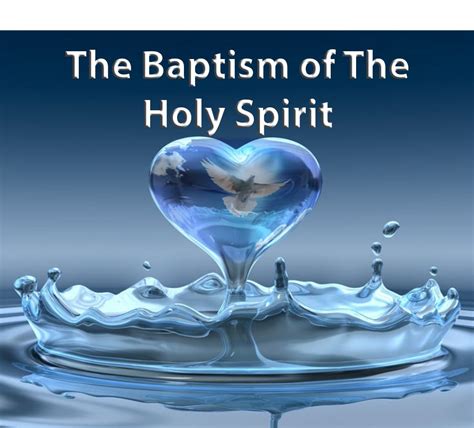 Being baptised with the Holy Spirit - Tailrace Community Church