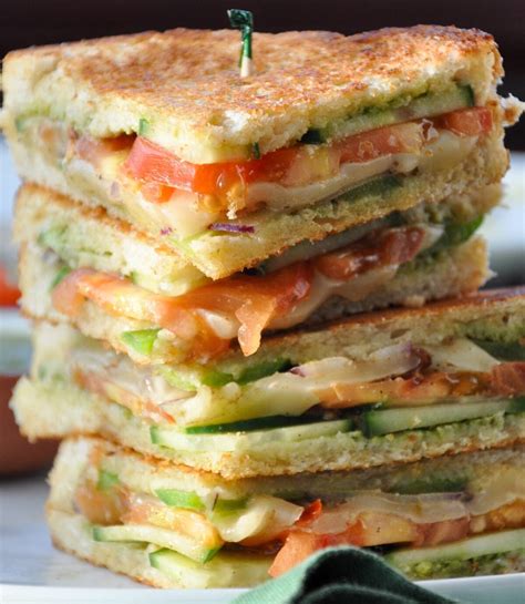 Veg Grilled Cheese Sandwich - Honey, Whats Cooking