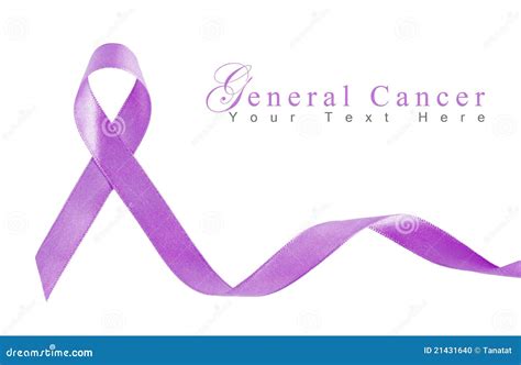 lavender cancer ribbon