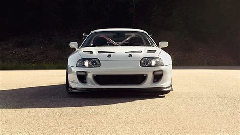 Online crop | HD wallpaper: Toyota, Supra, Front view | Wallpaper Flare