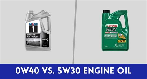 0w40 vs 5w30 Engine Oil: Which One Is Best for Your Vehicle?