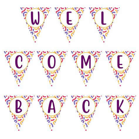 7 Best Welcome Home Signs Free Printable PDF for Free at Printablee