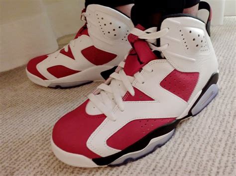 Air Jordan 6 "Carmine" - On-Feet Images - SneakerNews.com