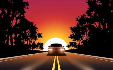 Driving Sunset Images - Free Download on Freepik