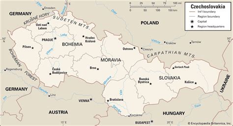 Czechoslovakia | History, Map, & Facts | Britannica