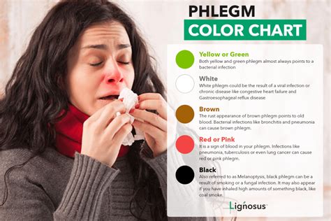 Phlegm Colour Chart