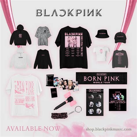 BLACKPINKOFFICIAL on Twitter: "BLACKPINK [BORN PINK] TOUR MERCH ...