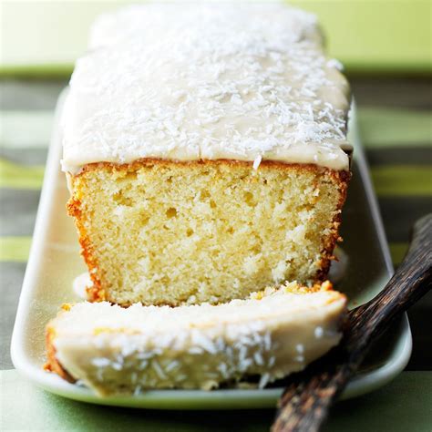 Coconut cake recipe – How to make an iced coconut loaf cake