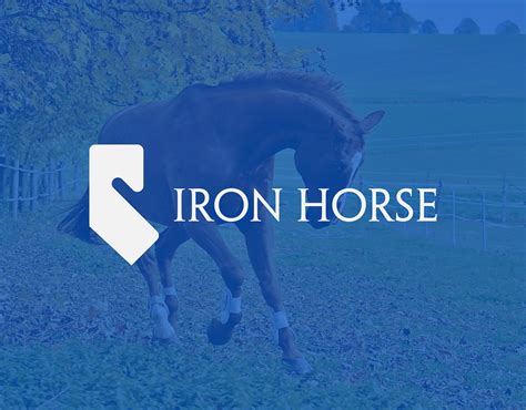 Iron Horse Logo ,Brand Logo, Company Logo Design on Behance