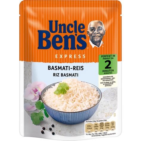 Uncle Ben's Basmati microwavable rice • EuropaFoodXB • Buy food online ...