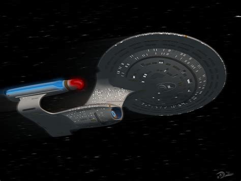 U.S.S. Enterprise D at warp, star trek picard HD wallpaper | Pxfuel