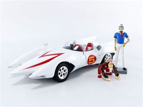 Buy Silver Screen Machines - Speed Racer Mach 5 w/Chim-Chim and Speed ...