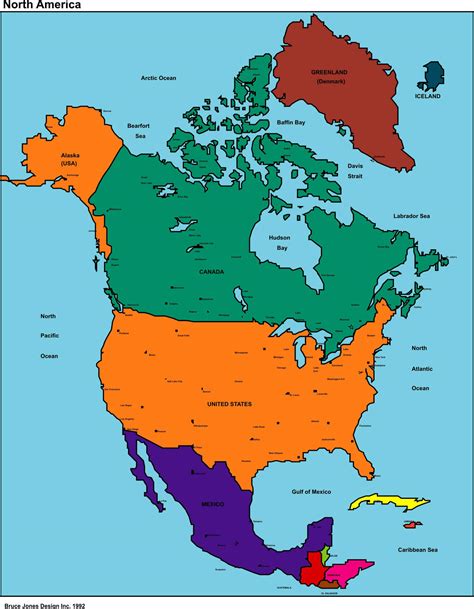 North America Map