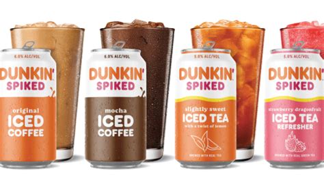 Dunkin' May Soon Debut A Full Lineup Of Spiked Iced Coffee And Tea